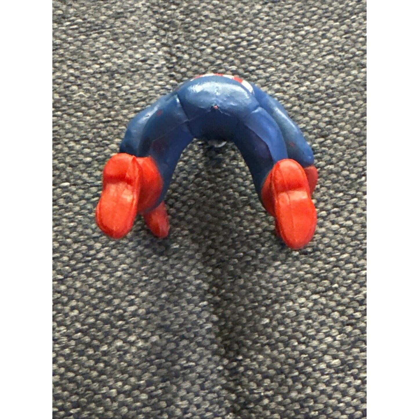 Vintage Marvel Comics Captain America Ideal Toys Stunt Cycle Chopper Figure 1982