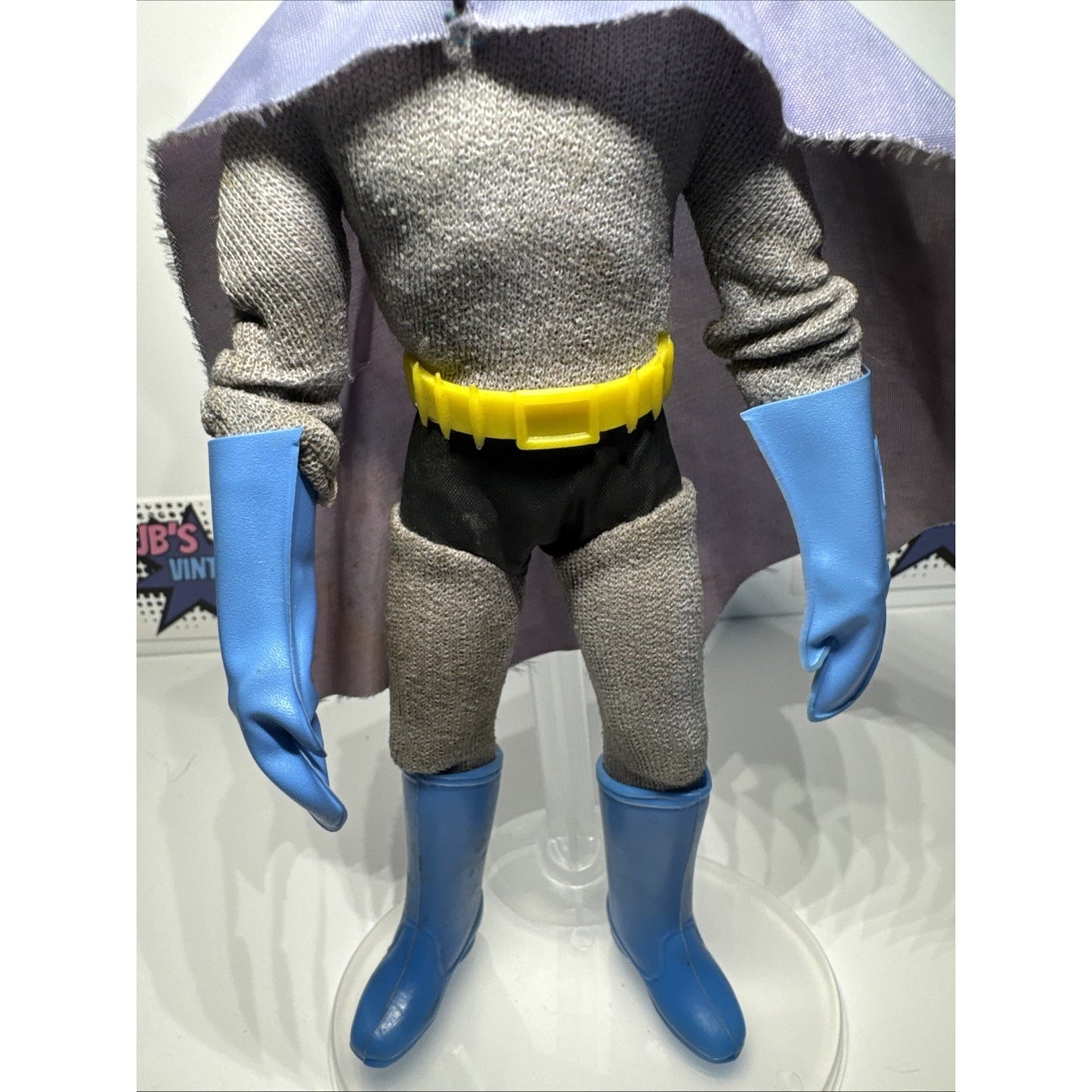 ORIGINAL 1970s Mego 8" Batman DC Figure Removable Cowl Complete Figure