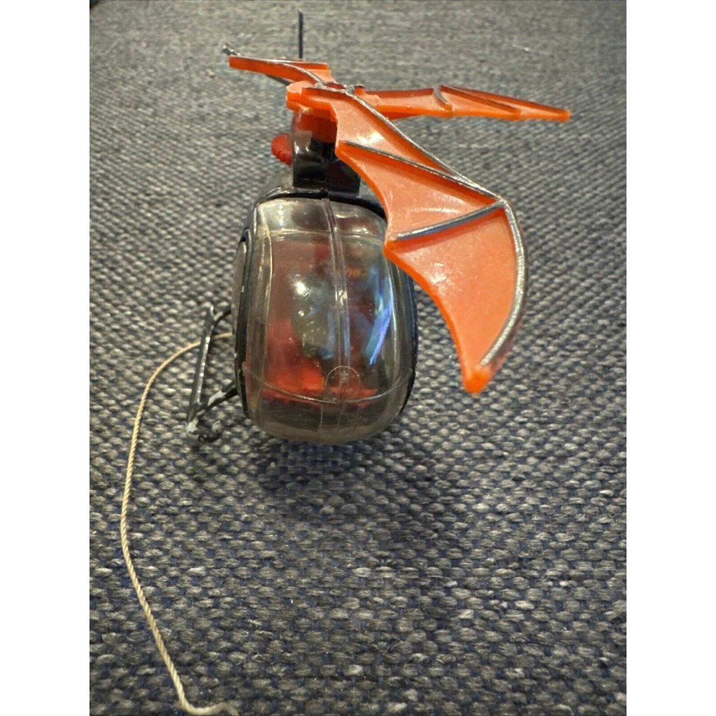 CORGI NO. 925 BATMAN'S BATCOPTER - VERY RARE Broken Propellor And One Skid