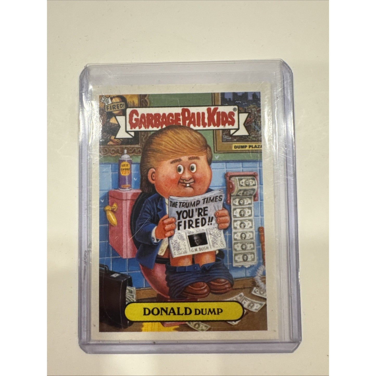 2004 Garbage Pail Kids Donald Dump #19 Donald Trump
