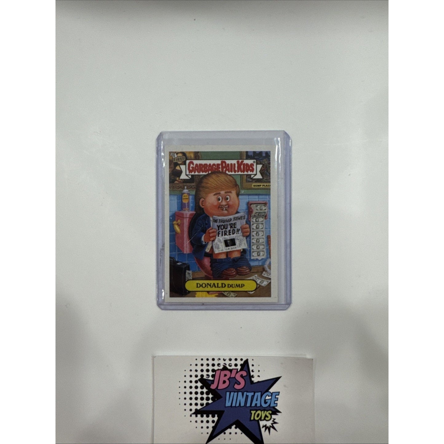 2004 Garbage Pail Kids Donald Dump #19 Donald Trump