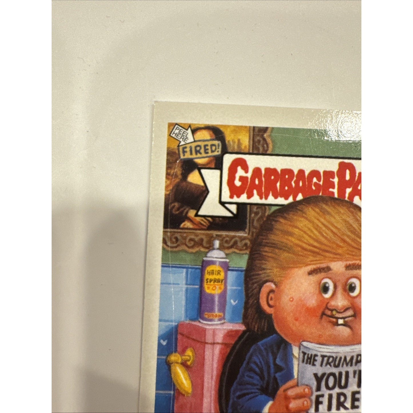 2004 Garbage Pail Kids Donald Dump #19 Donald Trump