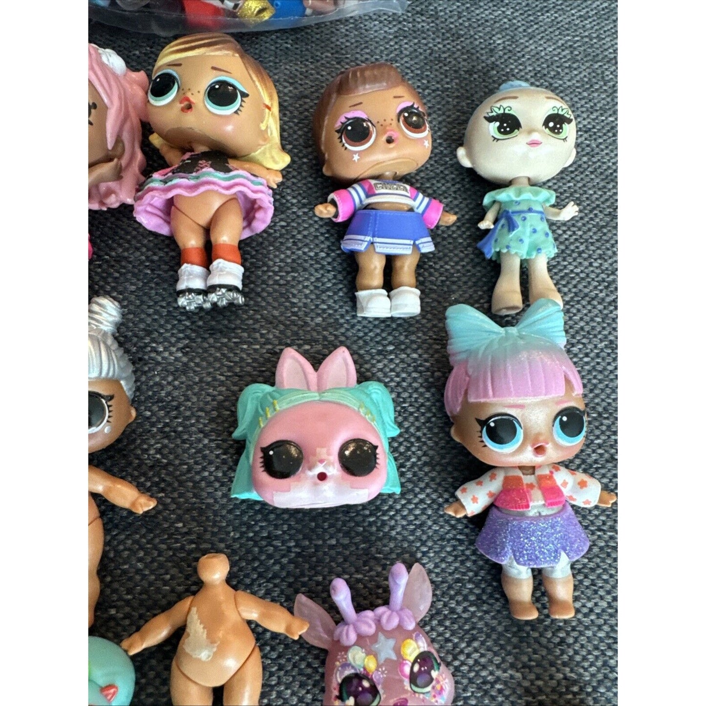 MIXED Lot Of OMG Lol Surprise Dolls, Accessories, Shoes, Pets, Baby, & A Kindli