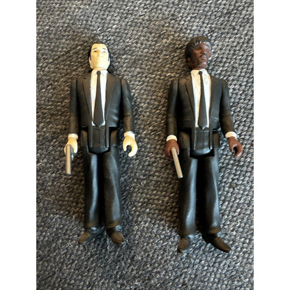 Retro Pulp Fiction Action Figure With Guns