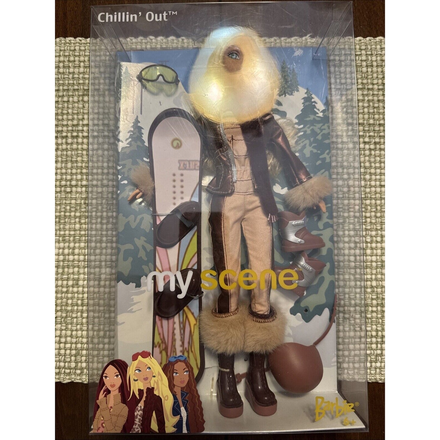 Barbie My Scene Chillin Out Doll & Snowboard Accessory 2003 Mattel C1586