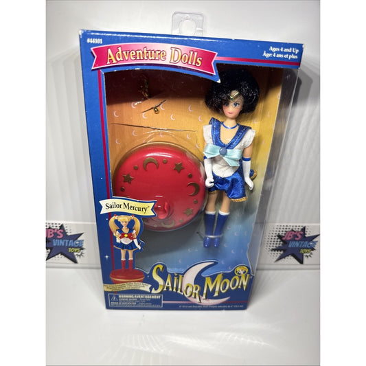 Irwin Sailor Moon 6-inch Mercury Doll w/Spinning Stand Sealed