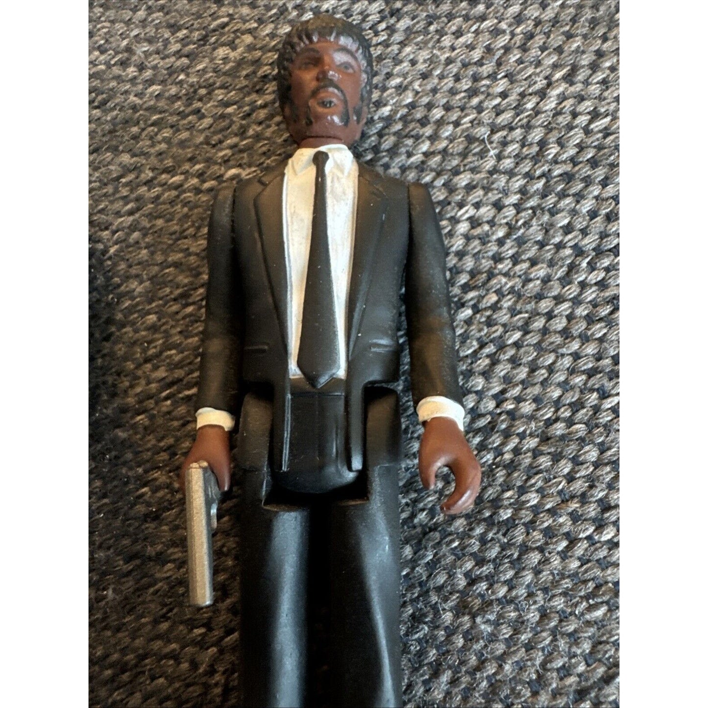 Retro Pulp Fiction Action Figure With Guns