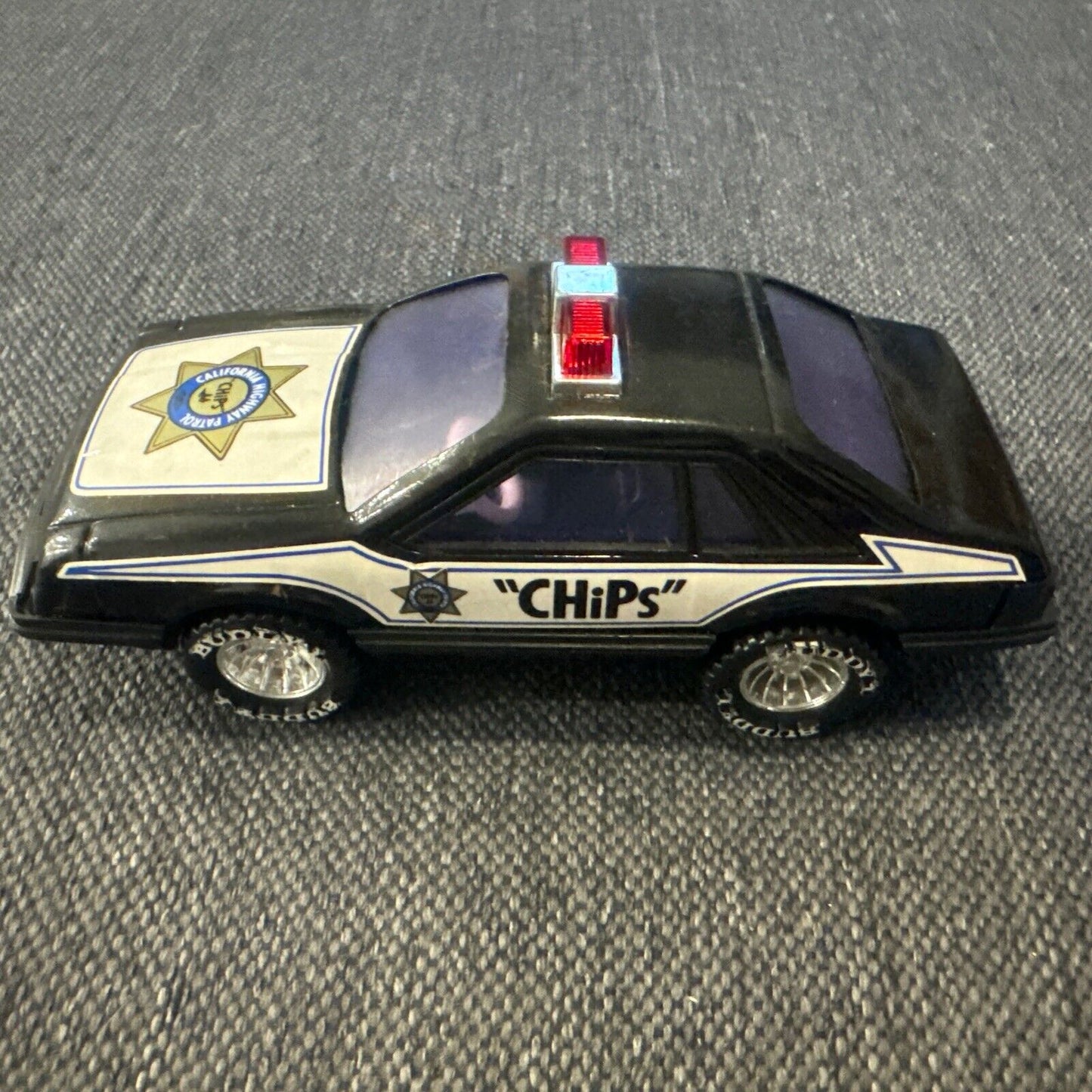 CHIPS Police Motorcycles, Helicopter, Highway Patrol Car Buddy L Made In Japan