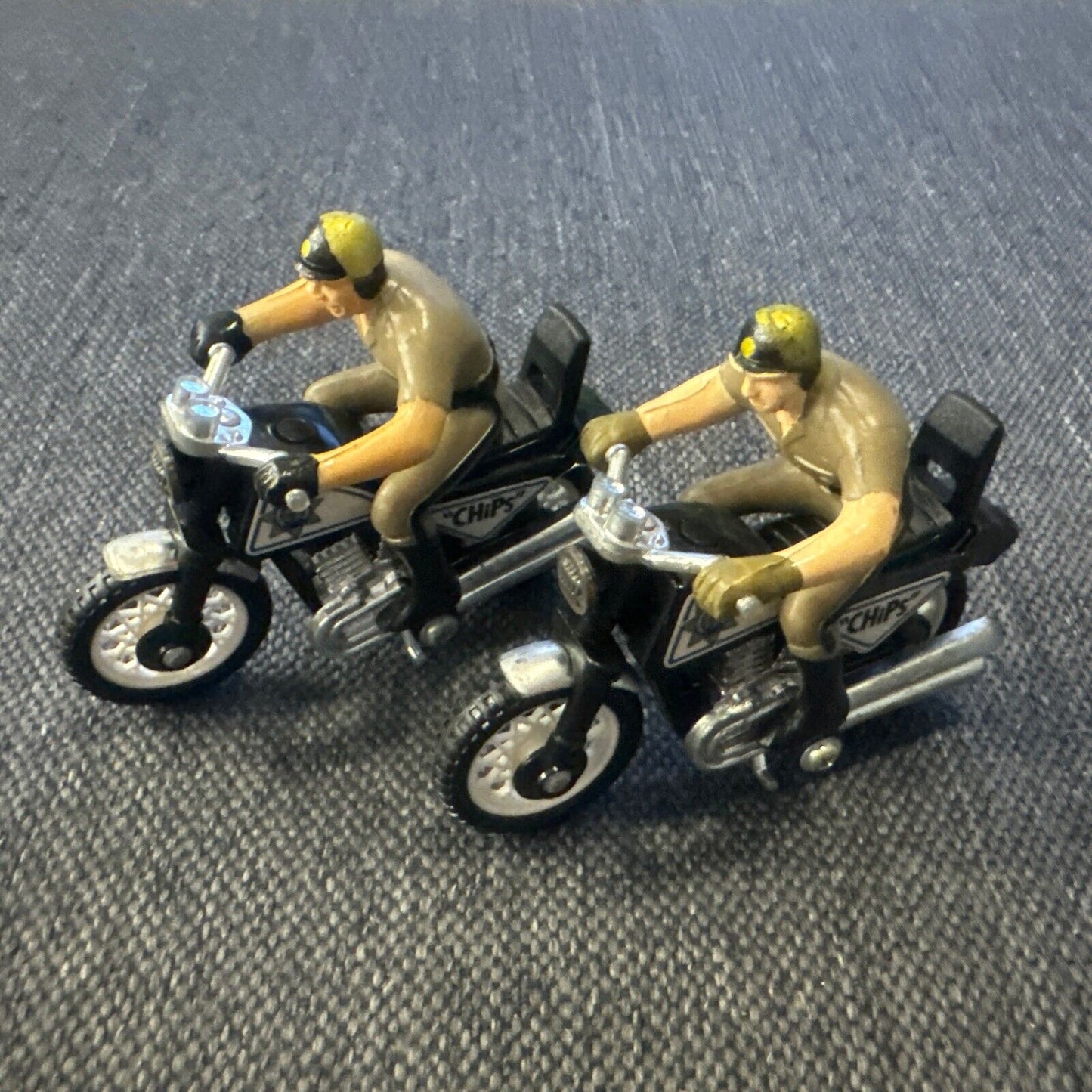 CHIPS Police Motorcycles, Helicopter, Highway Patrol Car Buddy L Made In Japan