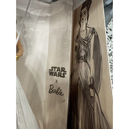 Star Wars Barbie Ray Doll GLY28 Crystal Pleats Gown