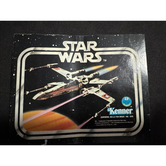 Kenner General Mills Fun Group STAR WARS Toy Catalog Pamphlet 1978