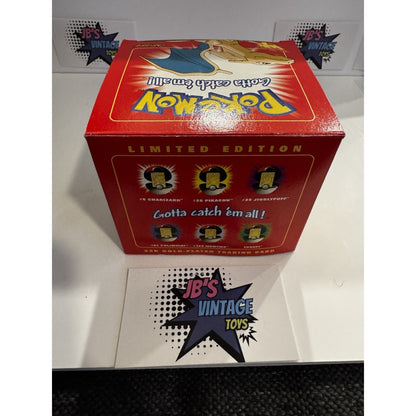 Pokemon Catch Them All 23K Gold Plated Trading Card Pokeball Charizard Mint Box