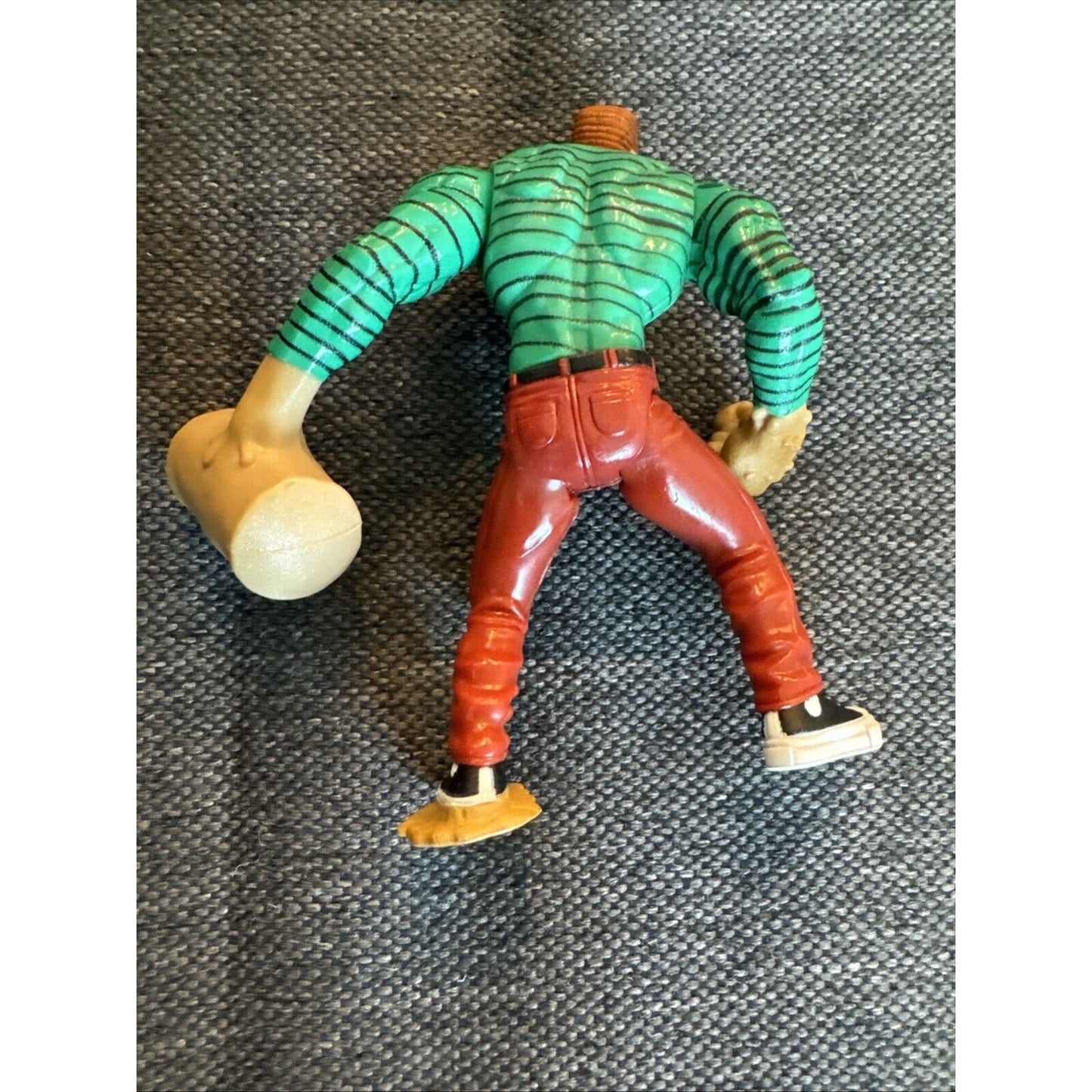 Spiderman Animated Series 1998 Flip N Trap Sandman Figure Sneak Attack