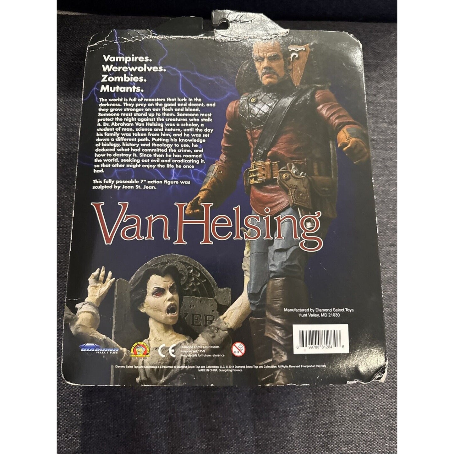 Van Helsing Diamond Select Action Figure Dracula Underworld Blade Frankenstein