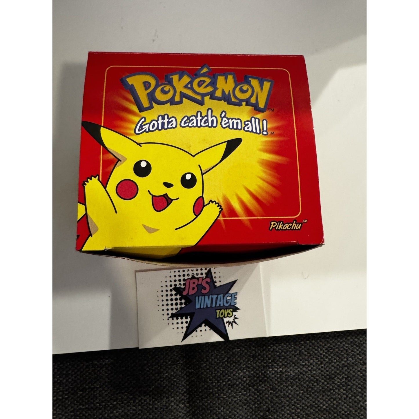 Pokemon Catch Them All 23K Gold Plated Trading Card Pokeball Pikachu Mint Box