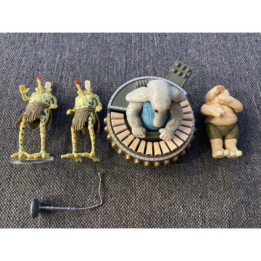 1983 Vintage Star Wars ROTJ SY SNOOTLES X 2 & MAX REBO BAND Original