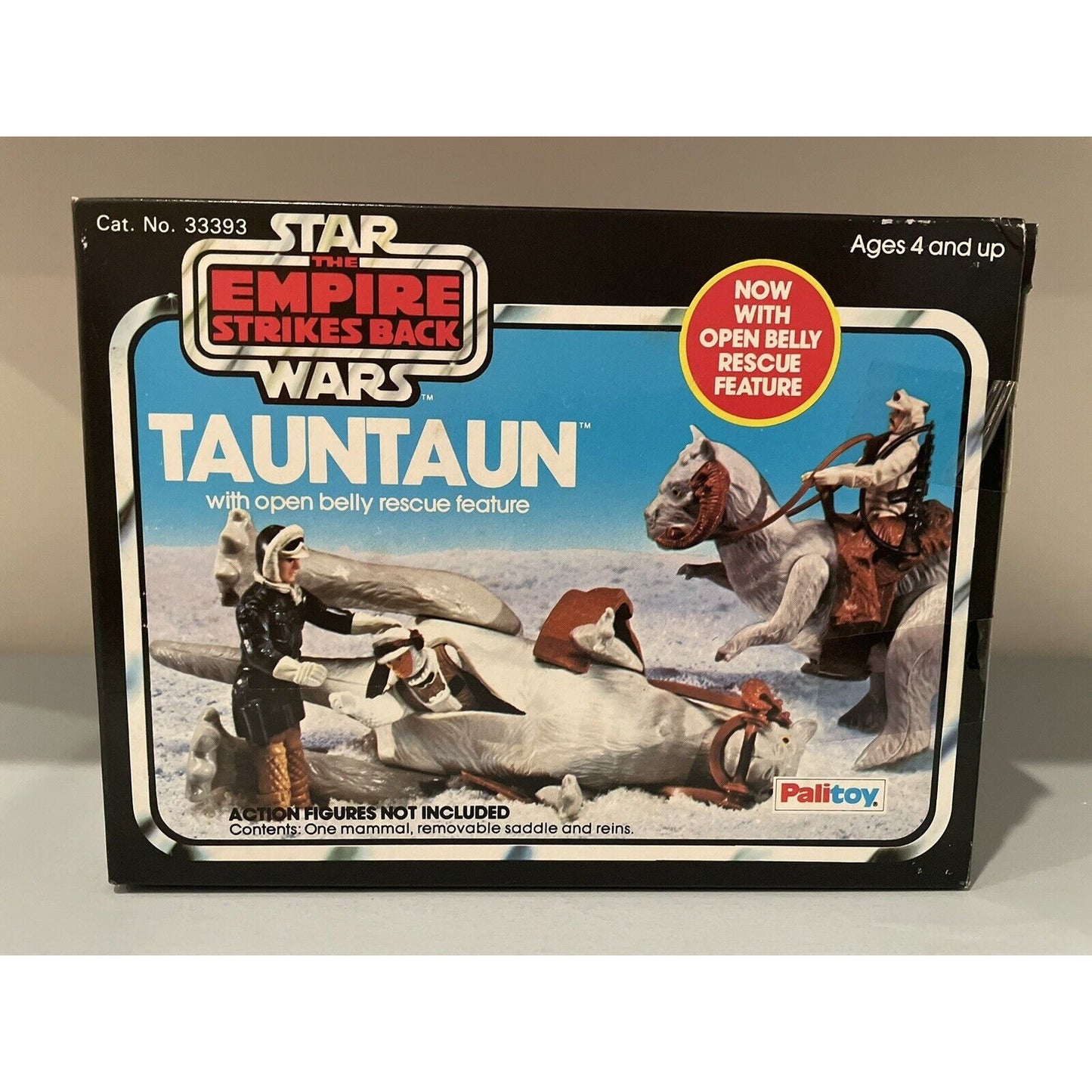 PALITOY FACTORY SEALED Open Belly Tauntaun 1980 Empire Strikes Back New/SEALED