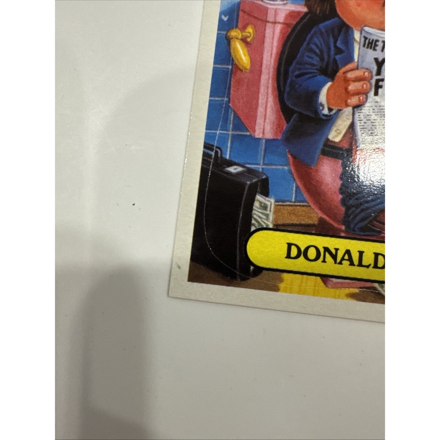 2004 Garbage Pail Kids Donald Dump #19 Donald Trump