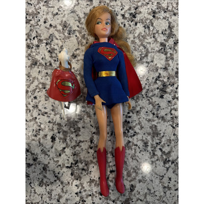 1967 Vintage Ideal Supergirl Super Queens Posin' Doll w/Krypto Dog RARE Complete