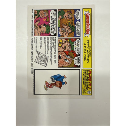 2004 Garbage Pail Kids Donald Dump #19 Donald Trump