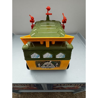 Vintage 1989 Teenage Mutant Ninja Turtles TMNT Party Wagon Complete With Figures