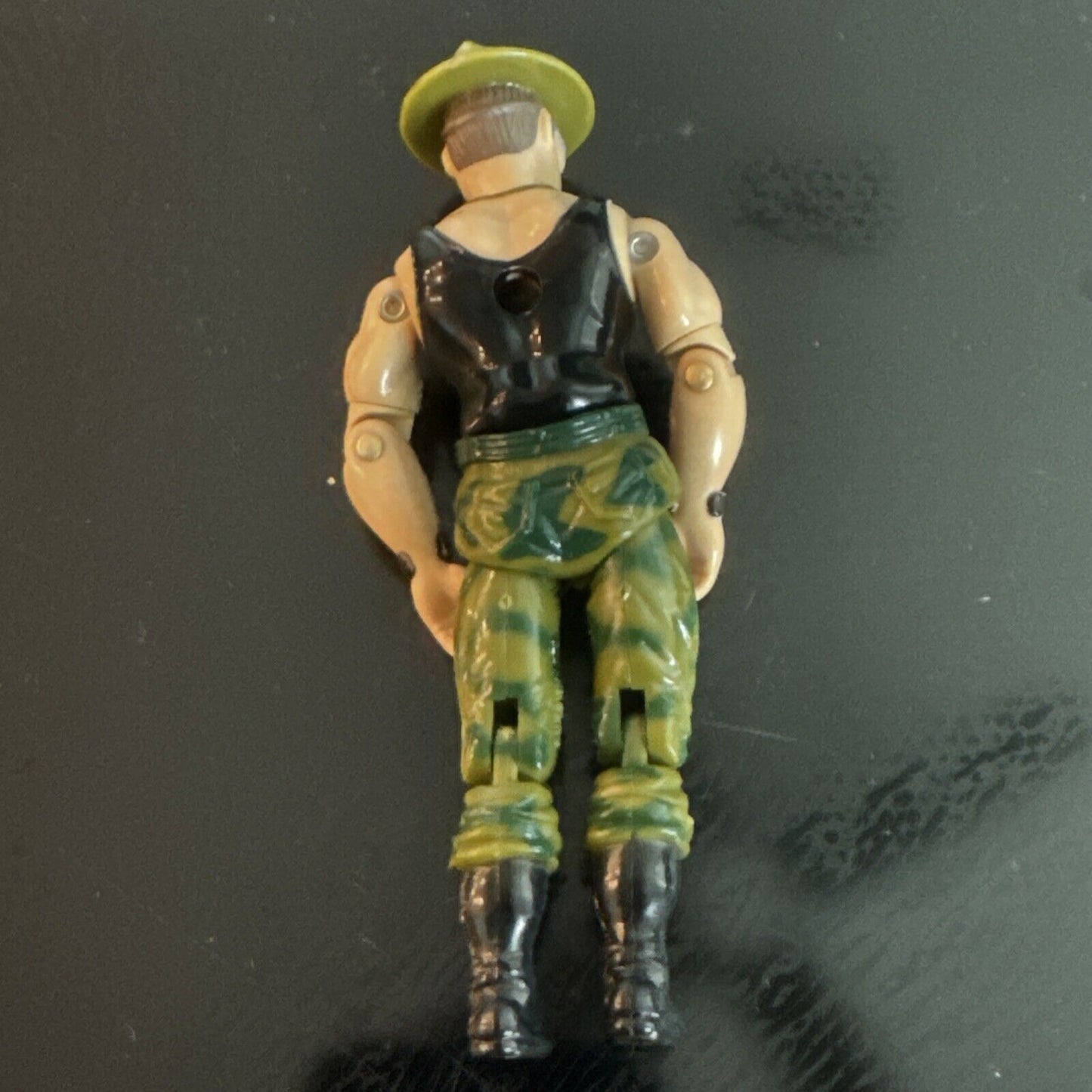 1986 Sgt Slaughter & Triple T Tank & Card Back GI Joe Vehicle & Bombstrike Figure