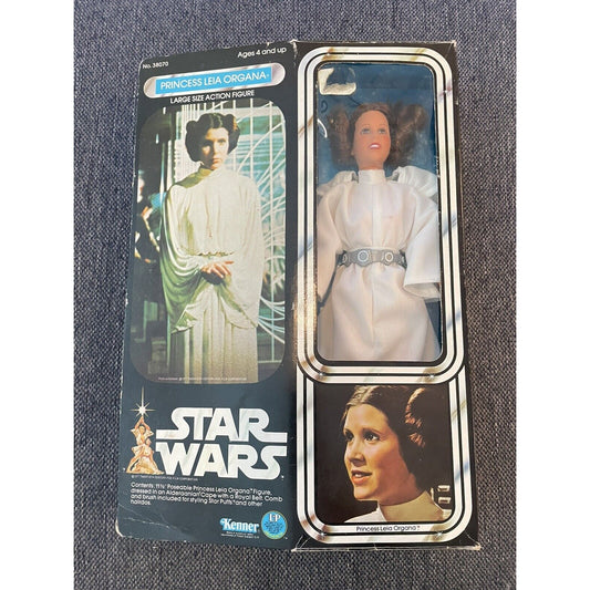 Vintage Star Wars Kenner PRINCESS LEIA 12 Inch Doll Large Figure Complete w/ Box