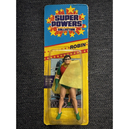 1986 Kenner DC Super Powers Collection Robin Sealed Card Vintage