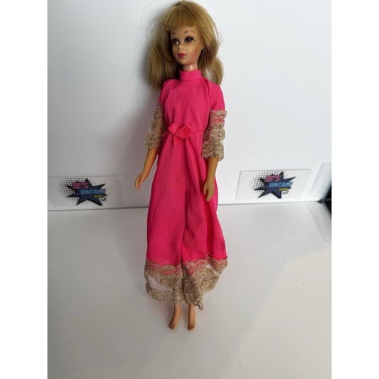 Vintage 1966 Barbie Francie Bendable Leg TNT Doll #1130 The Entertainer Jumpsuit