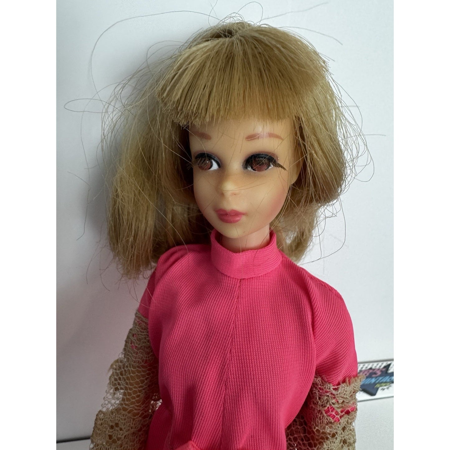 Vintage 1966 Barbie Francie Bendable Leg TNT Doll #1130 The Entertainer Jumpsuit