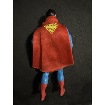 Super Powers Superman With Cape 1984 Action Figure DC Comics Kenner Card Back