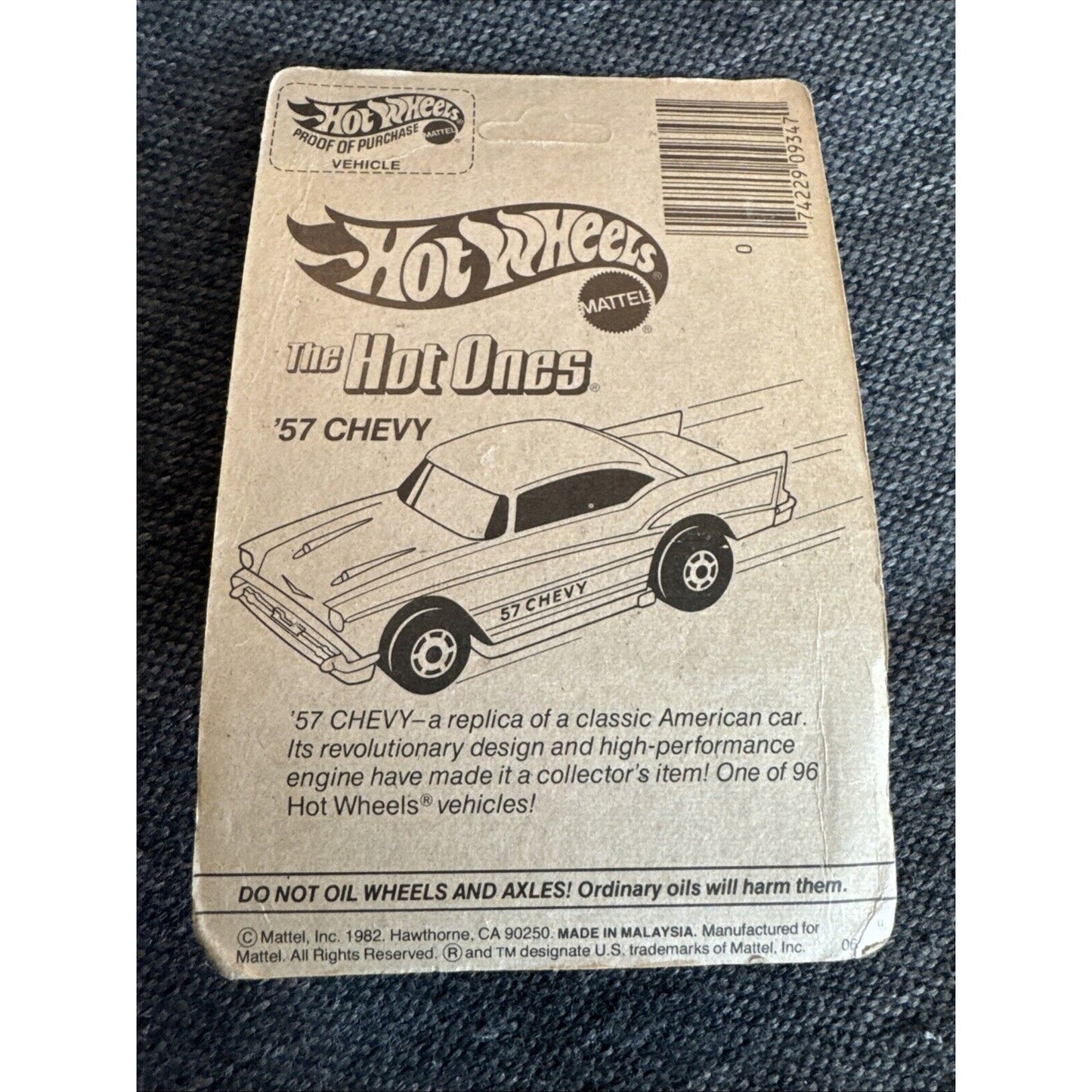 1983 MATTEL HOT WHEELS DIXIE CHALLENGER 3364 DIE CAST METAL CAR Unpunched