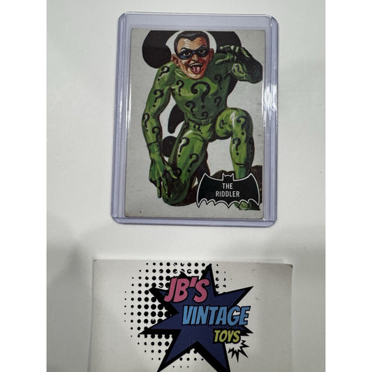 Original 1966 Topps Batman Black Bat Trading Card #36