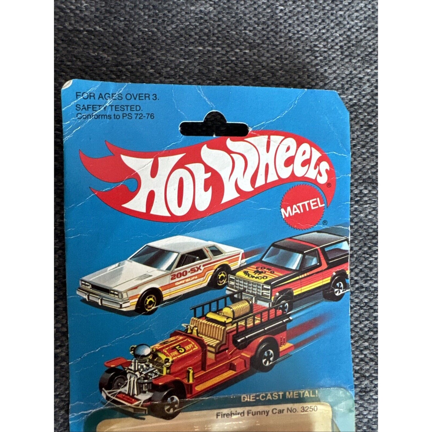 New Hot Wheels 1981 Purple Firebird Funny Car on Card 3250