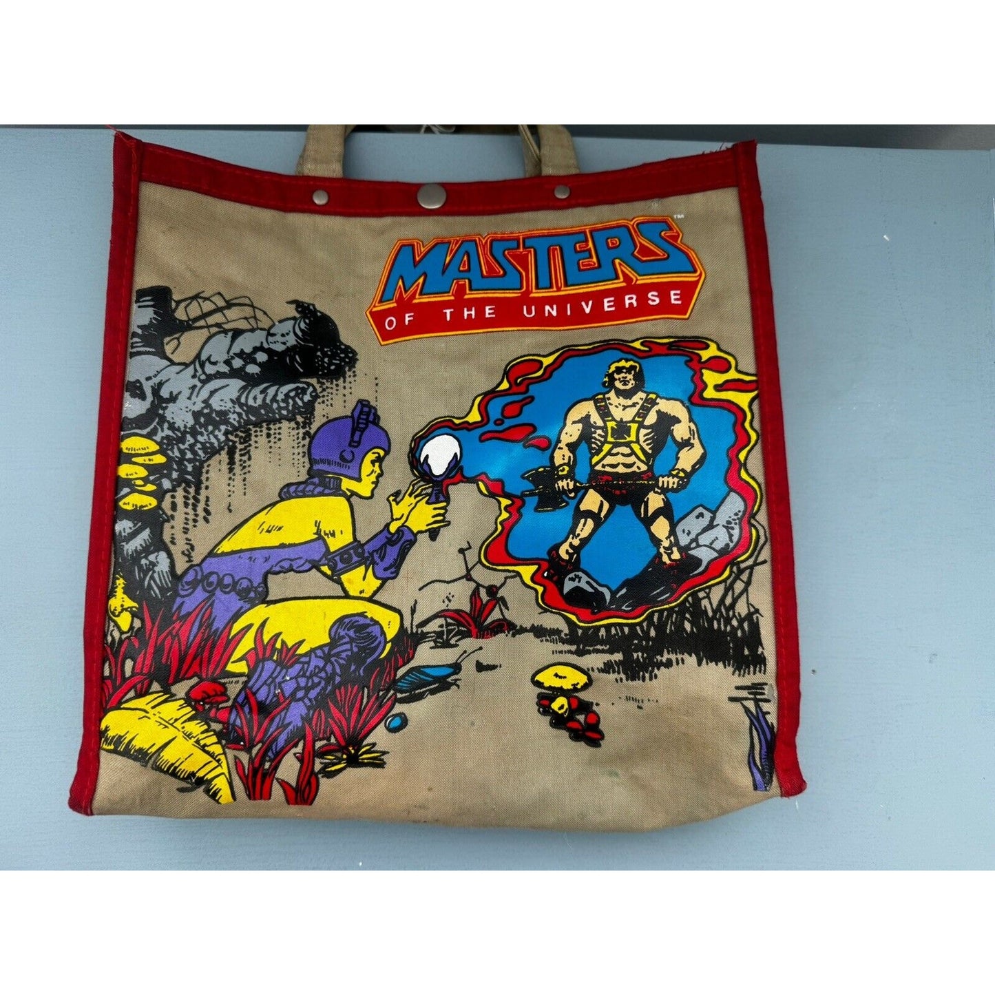 Masters Of The Universe Vintage Small Tote Bag 1984