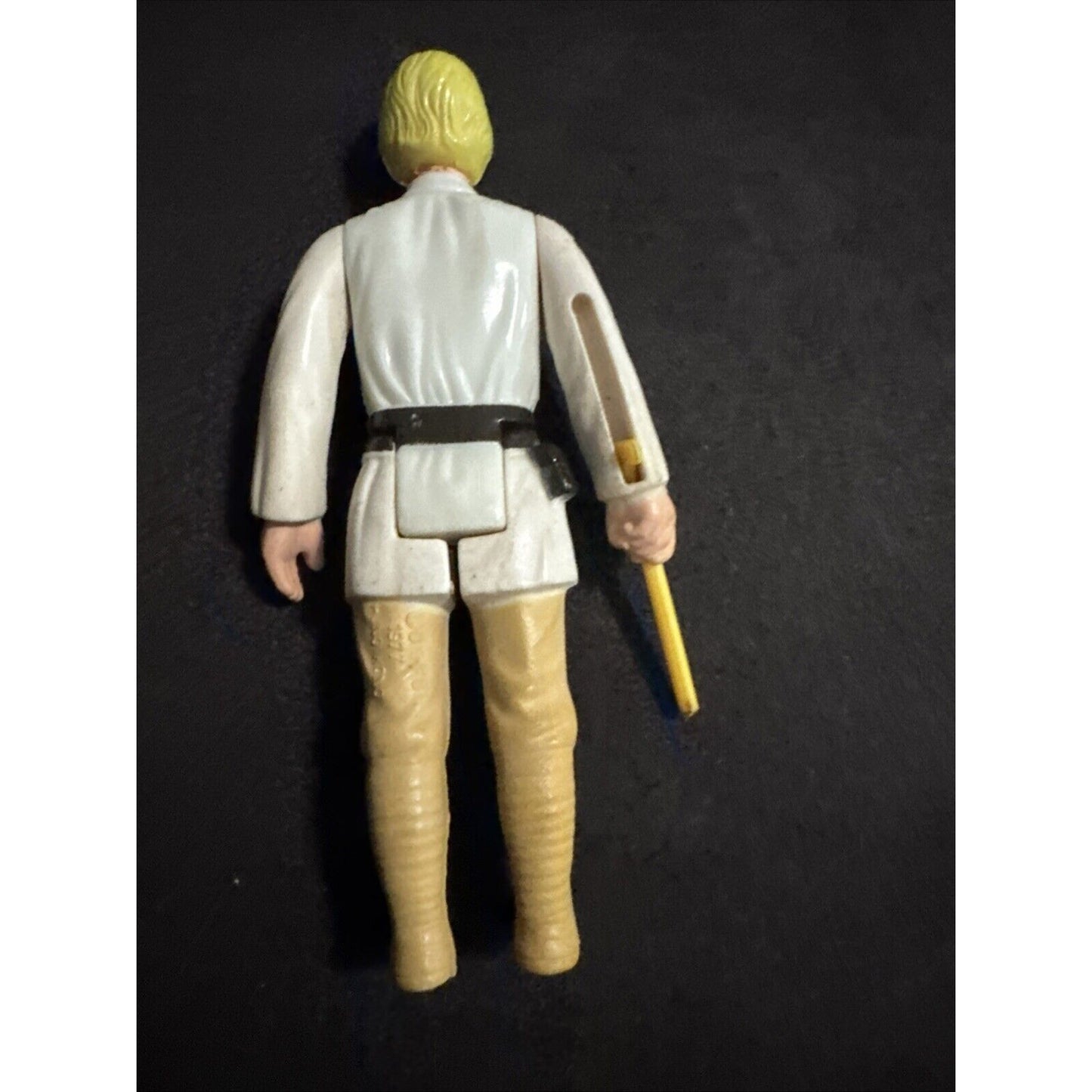 1977 Vintage Star Wars FarmBoy Luke Skywalker Figure Complete W/Lettered Hilt HH