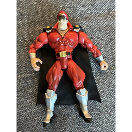 ToyBiz Street Fighter M. Bison X-Men Video Game Super Stars 1998 Vintage Capcom