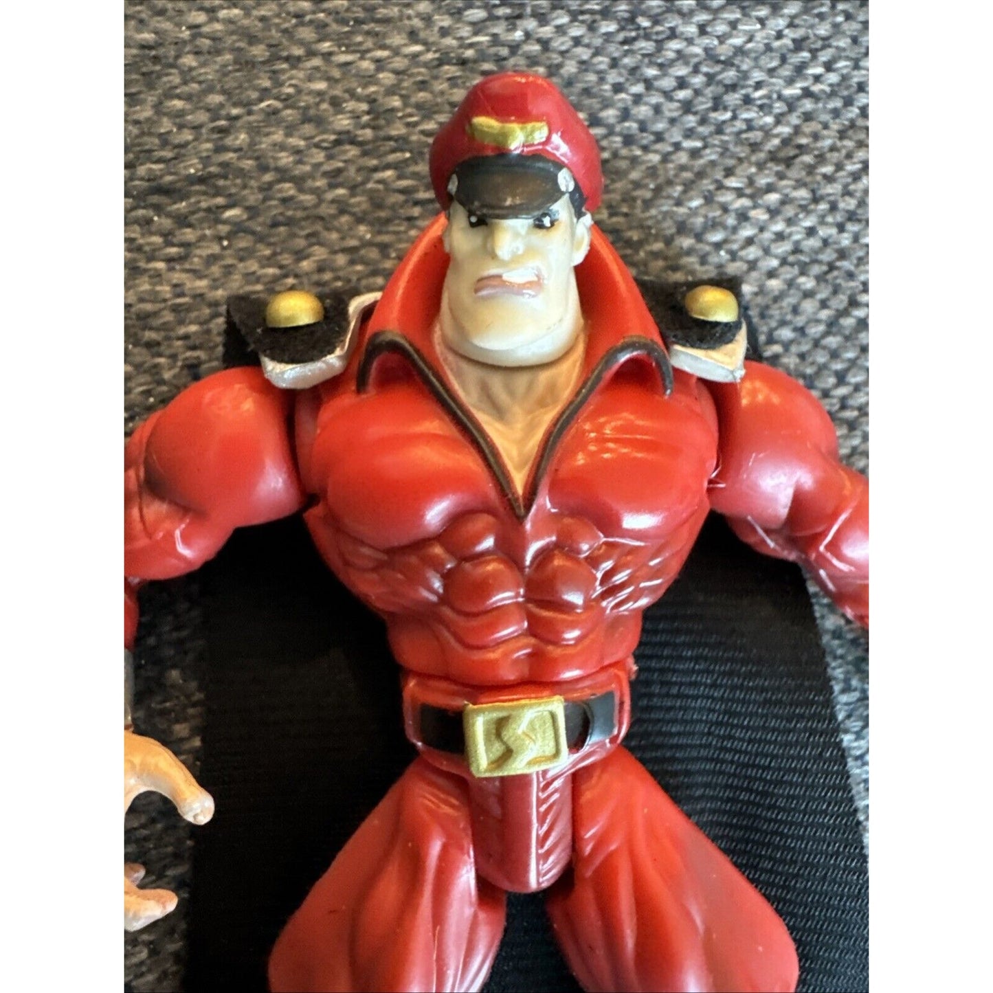 ToyBiz Street Fighter M. Bison X-Men Video Game Super Stars 1998 Vintage Capcom