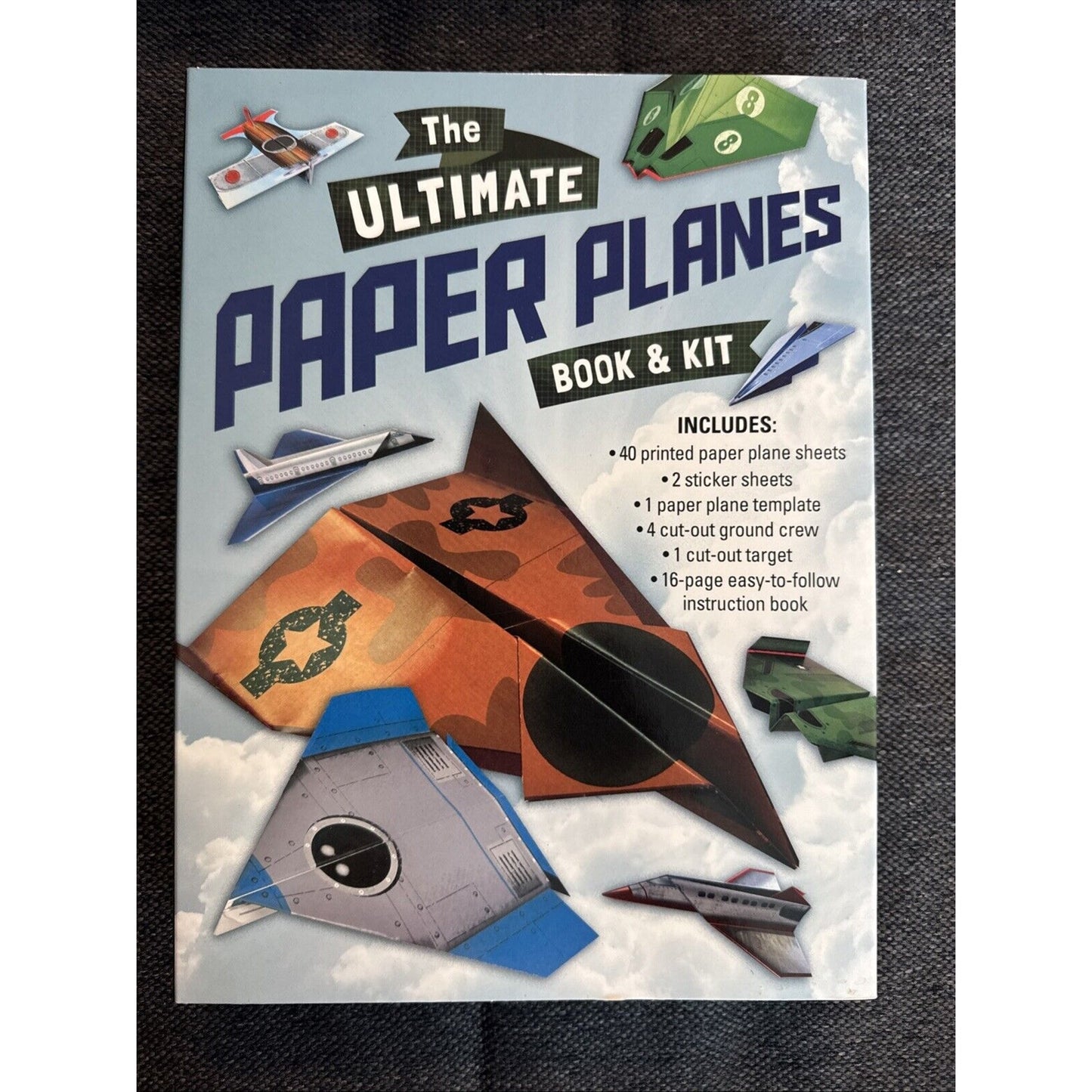 The Ultimate Paper Planes Book and Kit