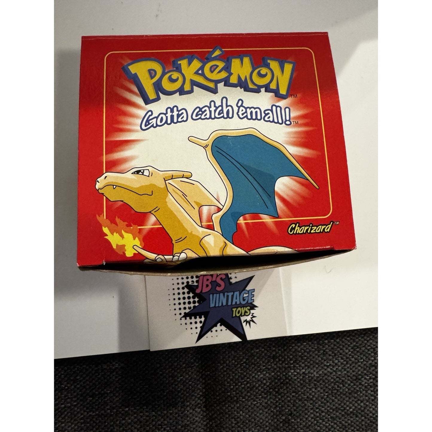 Pokemon Catch Them All 23K Gold Plated Trading Card Pokeball Charizard Mint Box