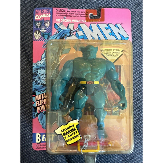 Beautiful ToyBiz X-Men Beast Action Figure 1994 Mutant Flipping Power Figure