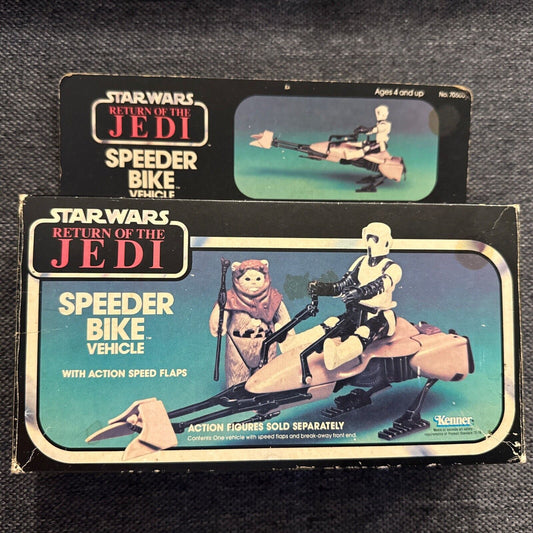 1983 Star Wars Kenner Return of the Jedi Speeder Bike Sealed Box