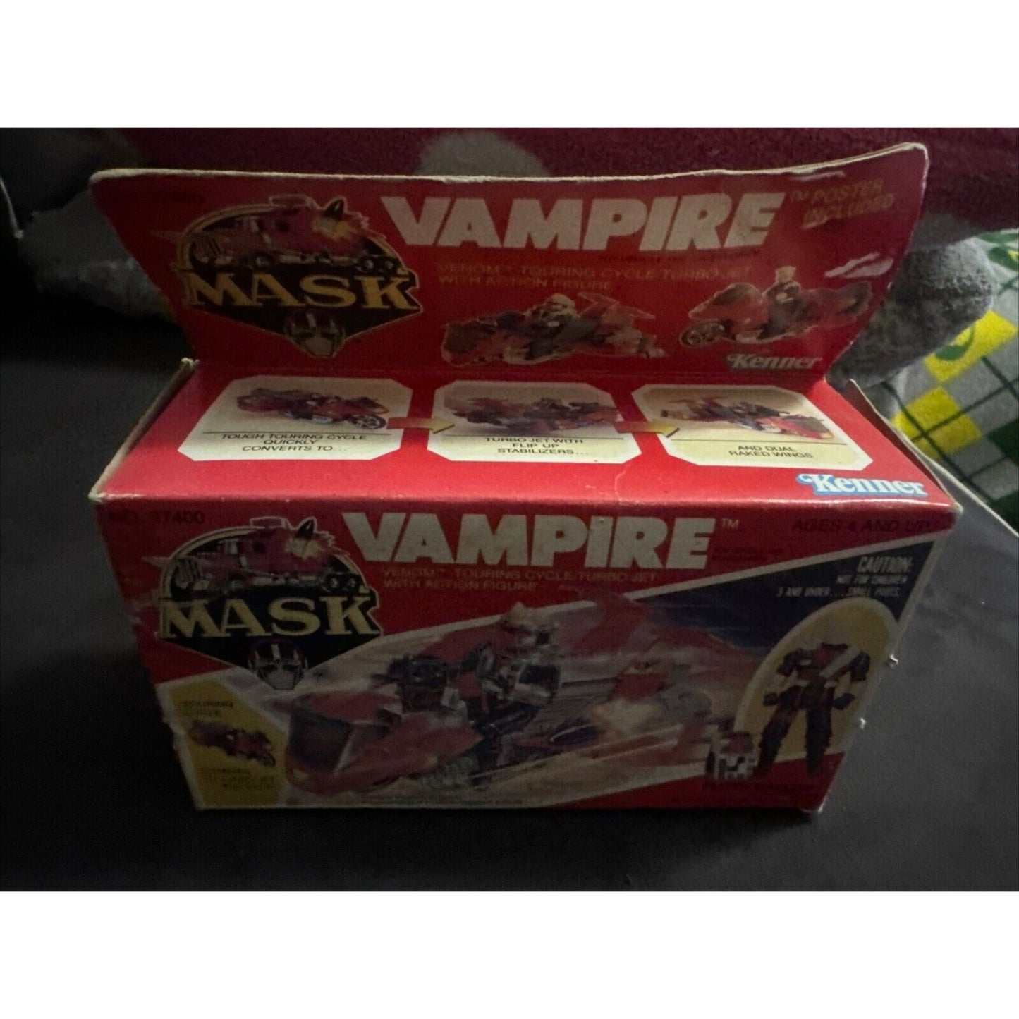 Vintage Kenner Vampire Venom Touring Cycle 1986 COMPLETE