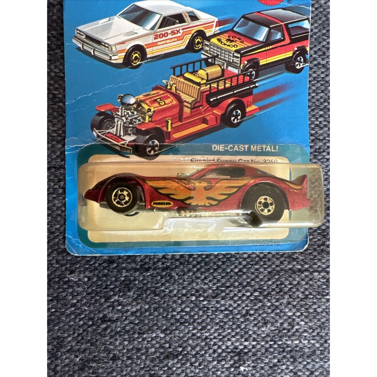 New Hot Wheels 1981 Purple Firebird Funny Car on Card 3250