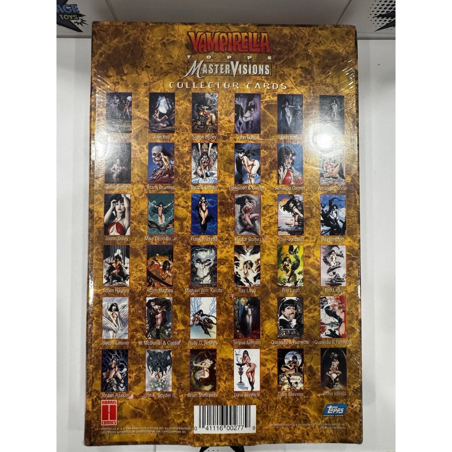 NIB Sealed Topps Master Visions Vampirella 1996 Premiere Edition Collector Cards