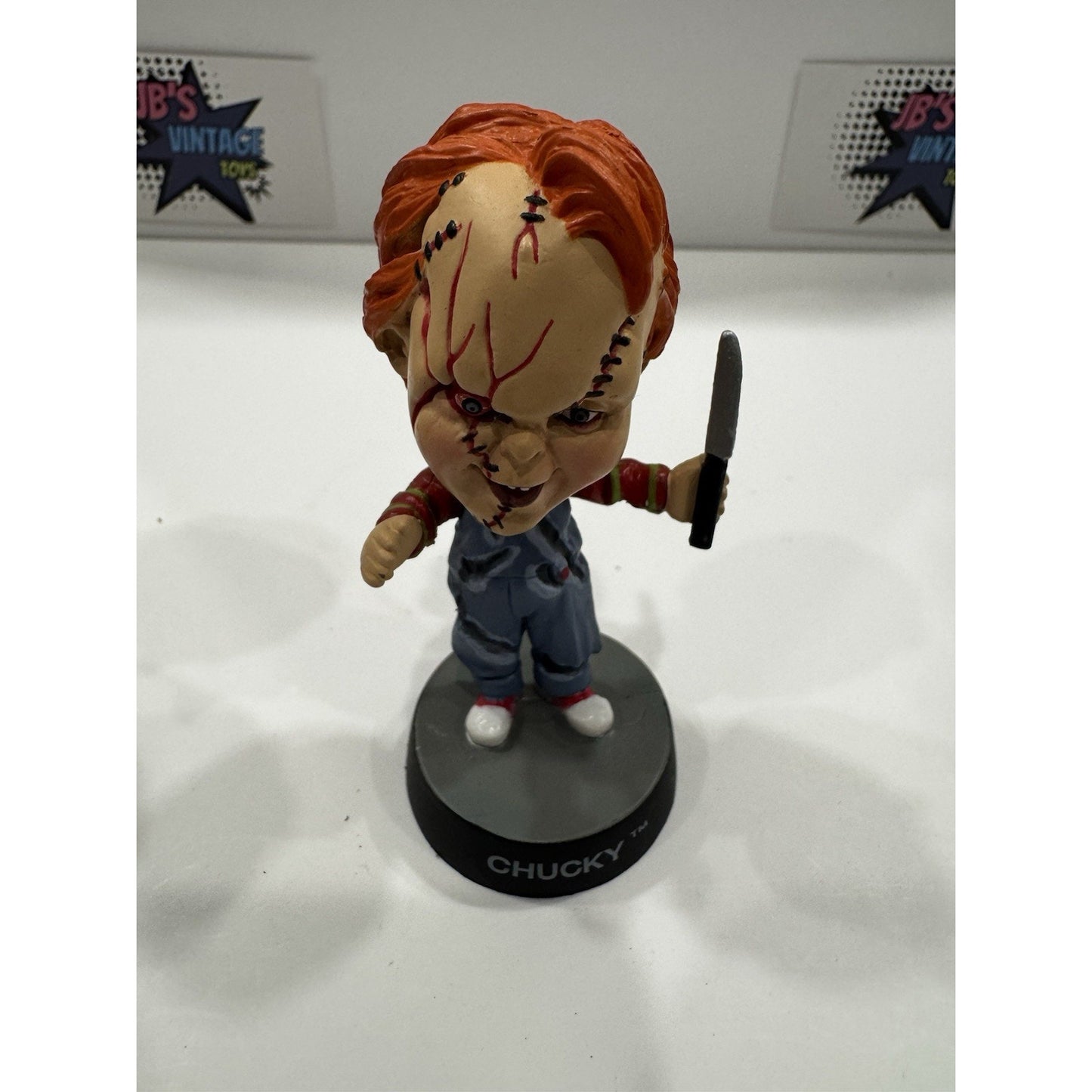 Sideshow Child's Play Bride of Chucky Little Big Heads Chucky & Tiffany Figures
