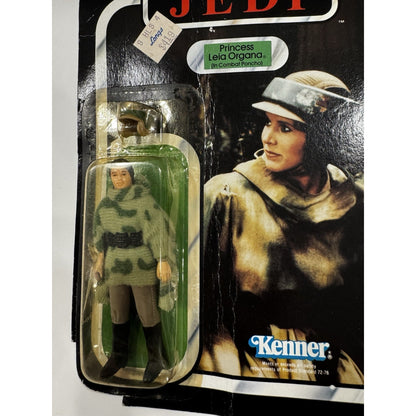 1983 Kenner Star Wars ROTJ PRINCESS LEIA ORGANA (In Combat Poncho) Action Figure