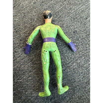 RIDDLER BEND ‘N FLEX - Mego 5” Rubber Bendable Figure - 1974 VG+ Condition