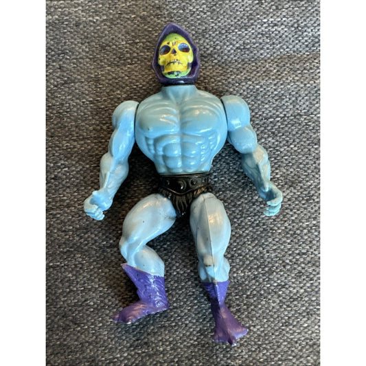 MATTEL Skeletor Action Figure He-Man Masters of the Universe MOTU 1981 Soft Head