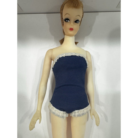 Rare Vtg Debby PMA Doll Barbie Clone Original Outfit Blonde Hair